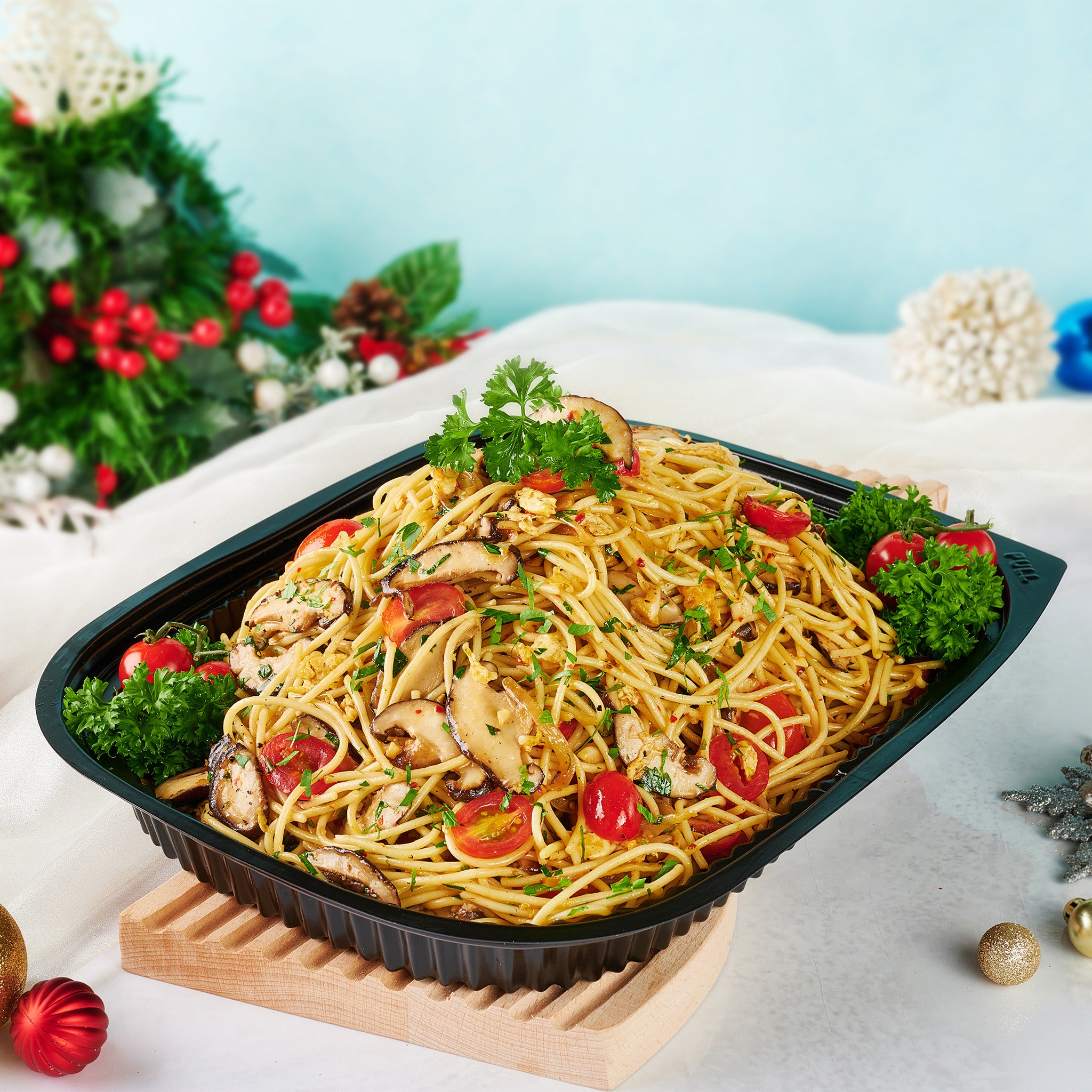 Mushroom Aglio Olio