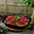 Purple Cabbage with Cherry Tomatoes Salad