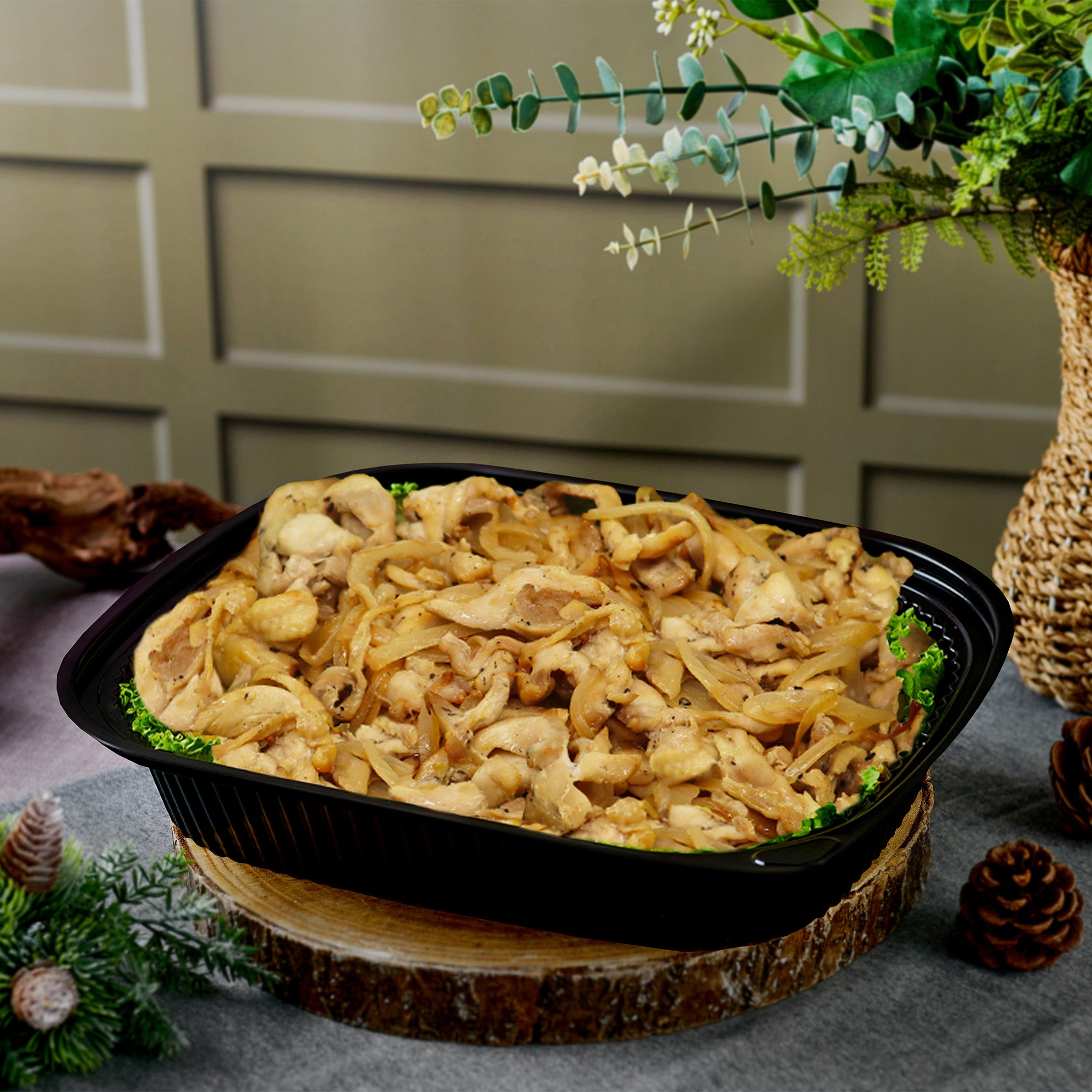 Stir Fried Chicken with Onion