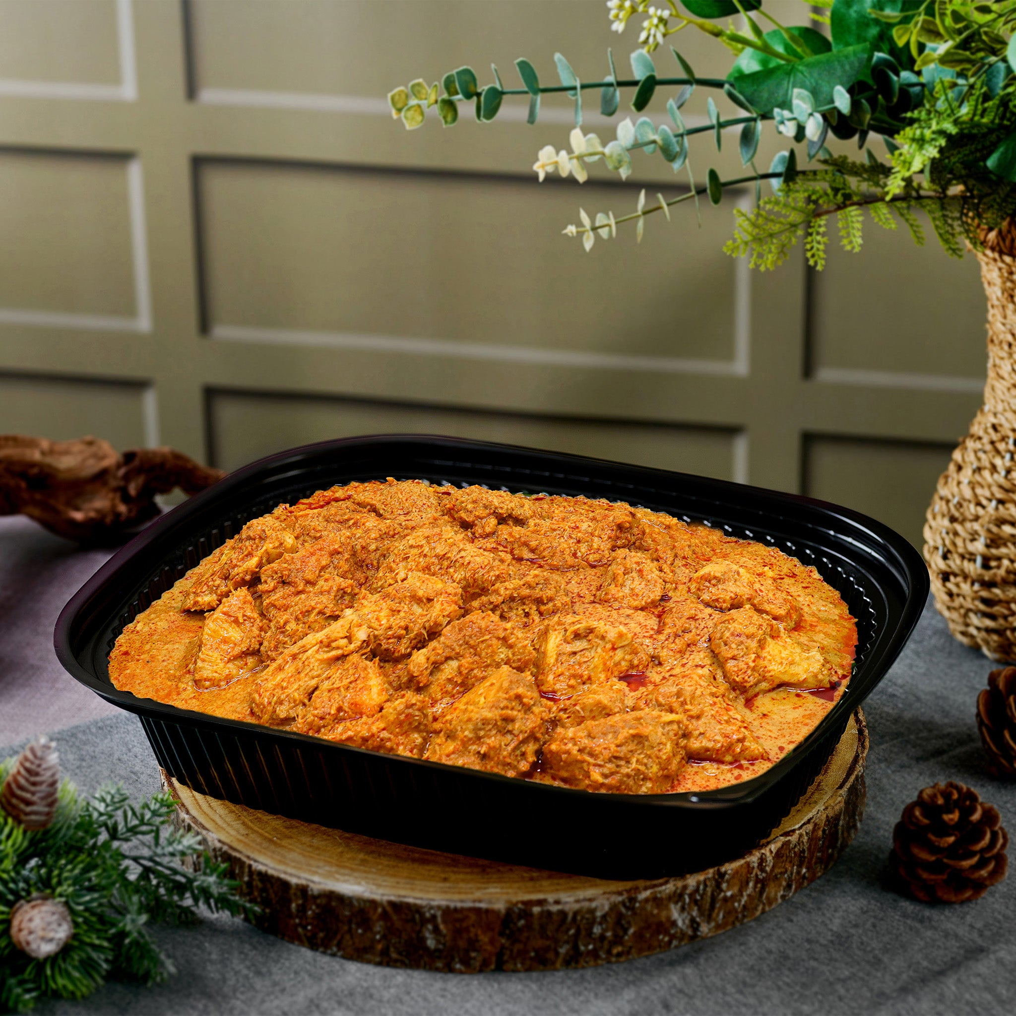 Vegetarian Chicken Rendang