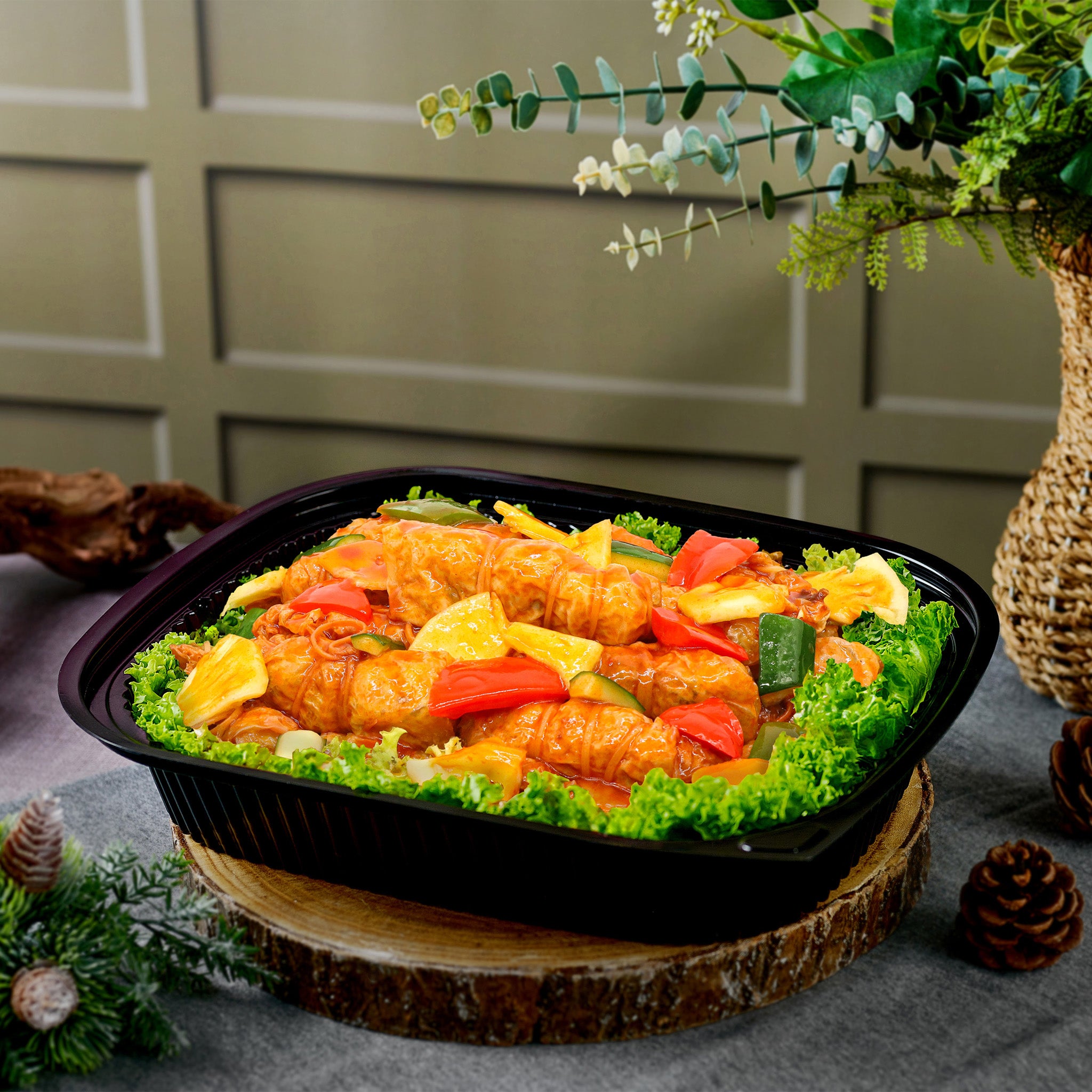 Vegetarian Sweet & Sour Prawn